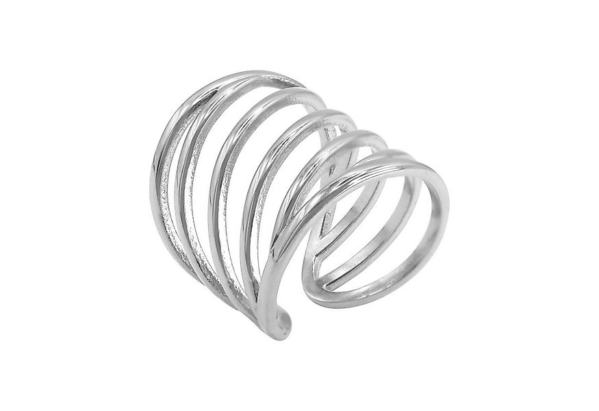 Heideman Fingerring Nigid silberfarben (Ring, 1-tlg., inkl. Geschenkverpack günstig online kaufen