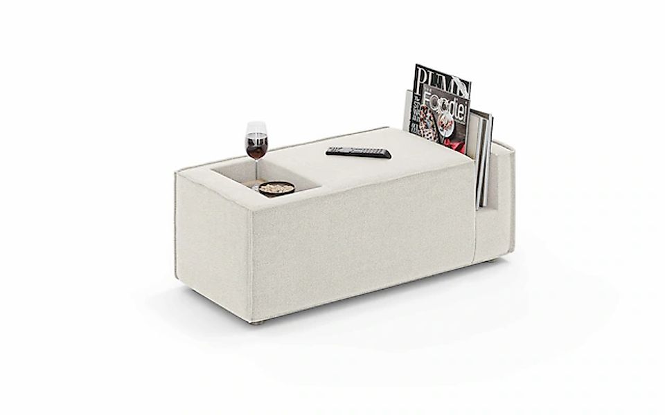 OTTO home Sofaelement »HAILY Tisch für das Modulsofa, Maße B/T/H: 45/100/37 günstig online kaufen