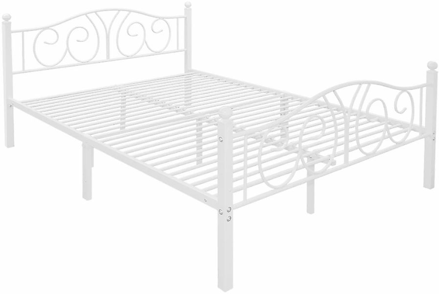 OTTO home Metallbett "Amrum Landhausbett Bett Märchenbett Prinzessinbett" T günstig online kaufen