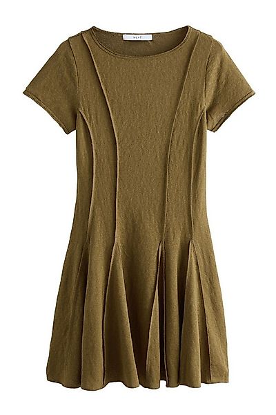 Next Jerseykleid Minikleid aus Jersey mit Ziersaum (1-tlg) günstig online kaufen