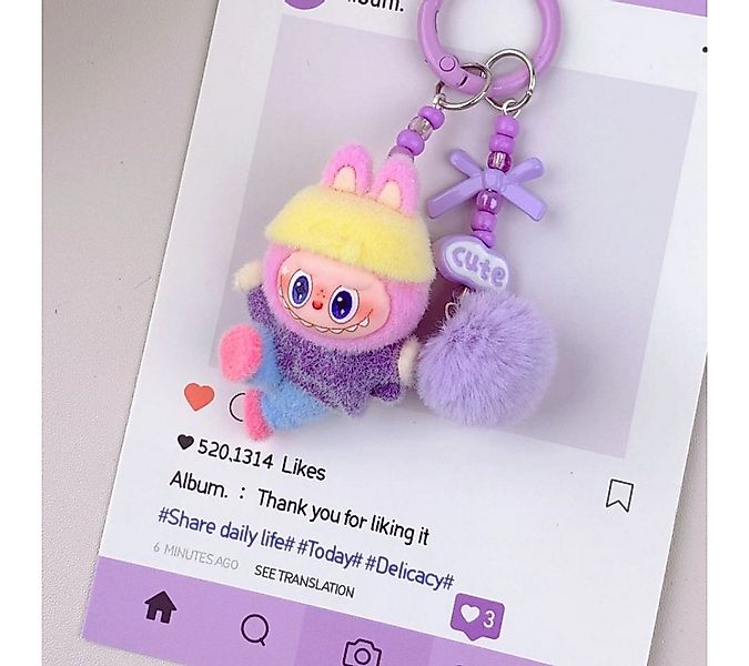 suebidou Schlüsselanhänger Niedlicher Labubu inspirierter Schlüsselanhänger günstig online kaufen