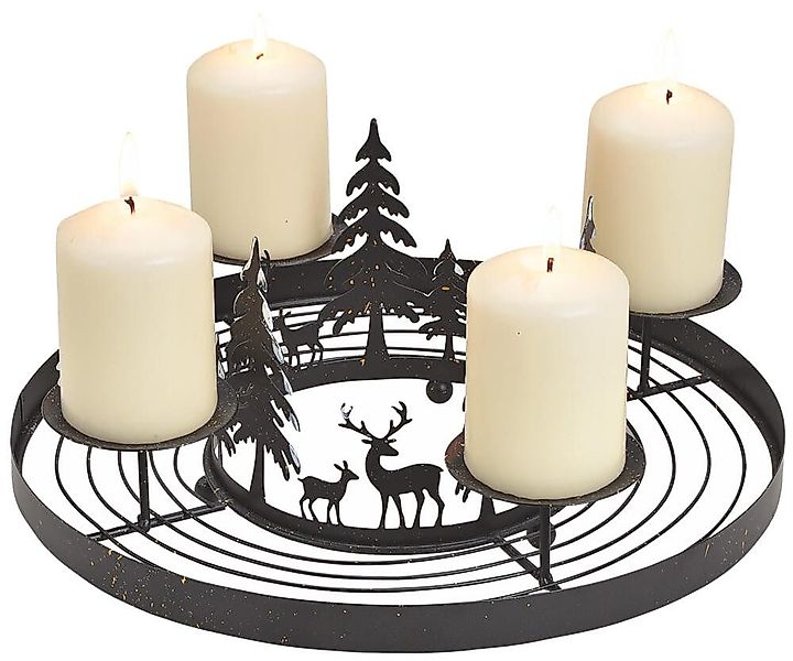 matches21 HOME & HOBBY Kerzenhalter Metall günstig online kaufen