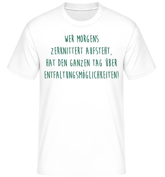 Entfaltungsmöglichkeiten · Shirtinator Männer T-Shirt günstig online kaufen