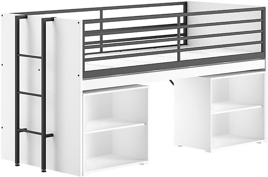 Vipack Stauraumbett »Sam, schlafen und arbeiten in einem, wahlweise Eiche- günstig online kaufen