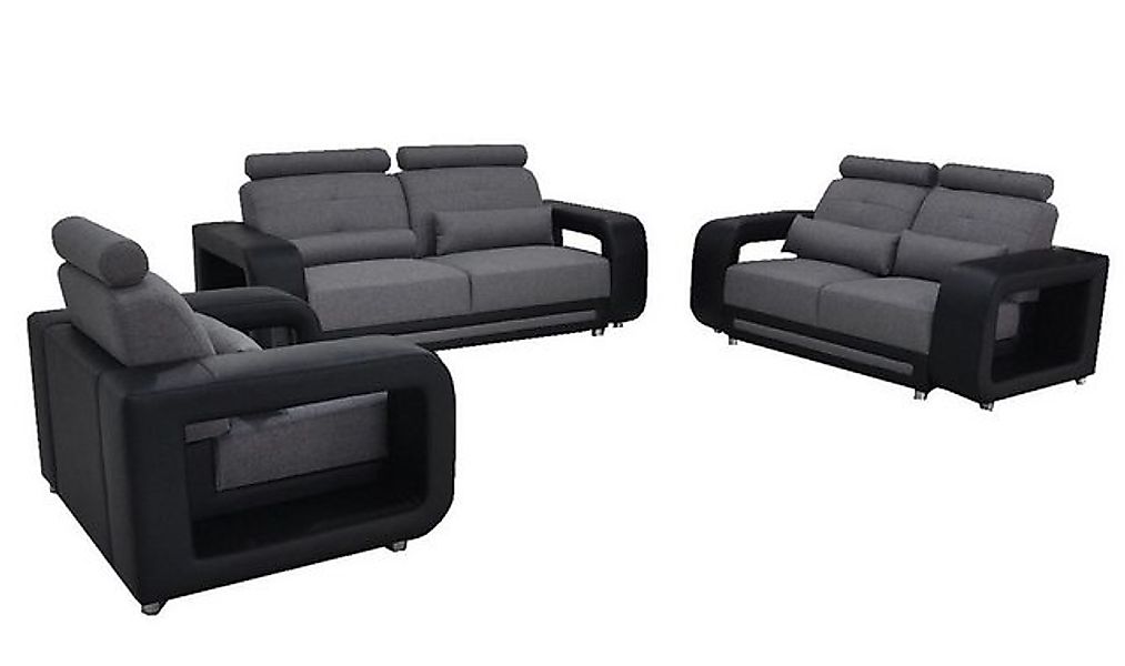 Xlmoebel Sofa Neues Sitzmöbel-Set mit USB-Anschluss in eleganter Polsterung günstig online kaufen