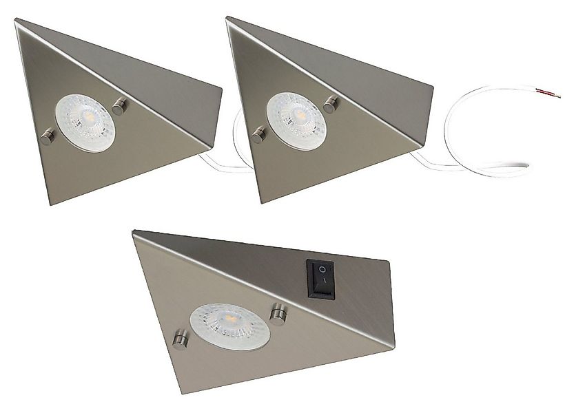 TRANGO LED Unterbauleuchte, 3er Set 6739-32 LED-Küchenunterbauleuchte *COOK günstig online kaufen