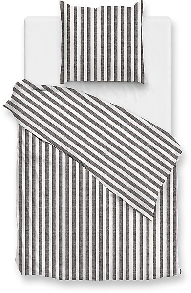 ZO HOME Bettwäsche "Banda-di-Lino" 2 Stk. tlg. Bettwäsche aus 100% Baumwoll günstig online kaufen