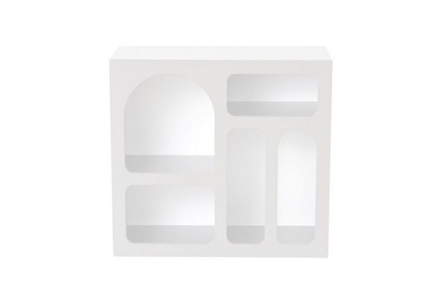 Homtex Beistellschrank Elegante weiße Konsole – 80x35x74 cm – Modernes Desi günstig online kaufen