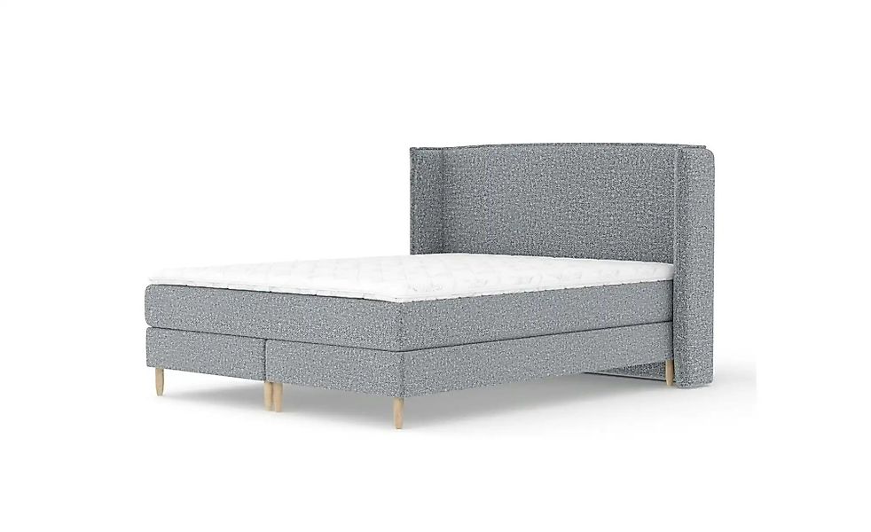 Boxspringbett   ¦ grau ¦ Maße (cm): B: 178 H: 117 Betten > Komfortbetten - günstig online kaufen