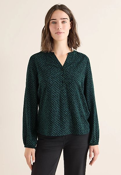 Cecil Langarmbluse mit grafischem Muster günstig online kaufen