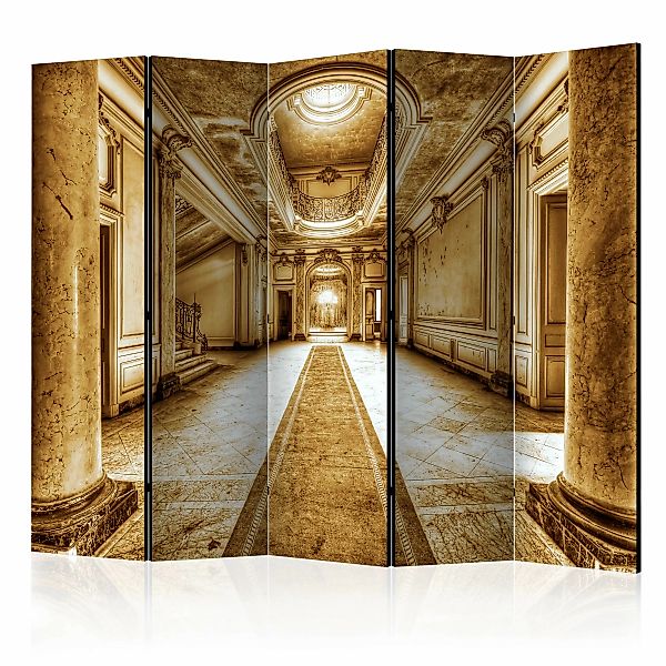 5-teiliges Paravent - Mystery Marble - Sepia Ii [room Dividers] günstig online kaufen