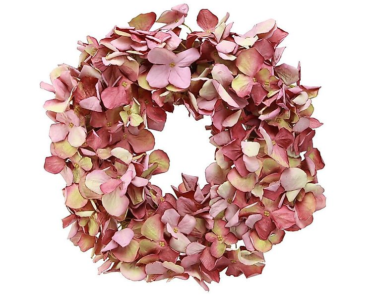 Viana Dekokranz Dekokranz Hortensien Ø30cm Künstlicher Blumenkranz Mauve Ro günstig online kaufen