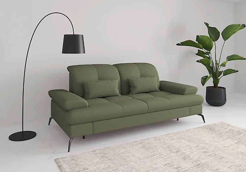 sit&more 3-Sitzer »Amica«, inkl Sitztiefenverstellung und Armteilverstellun günstig online kaufen