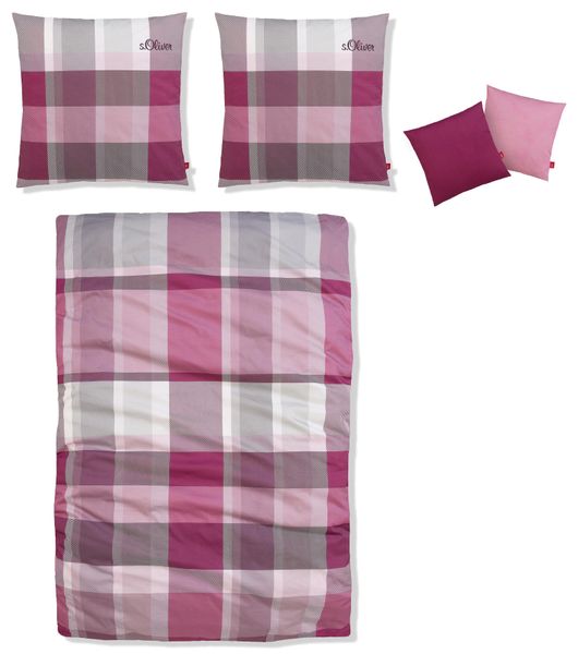 s.Oliver Bettwäsche "Tabea in Gr. 135x200 oder 155x220 cm" 2 tlg. Markenbet günstig online kaufen