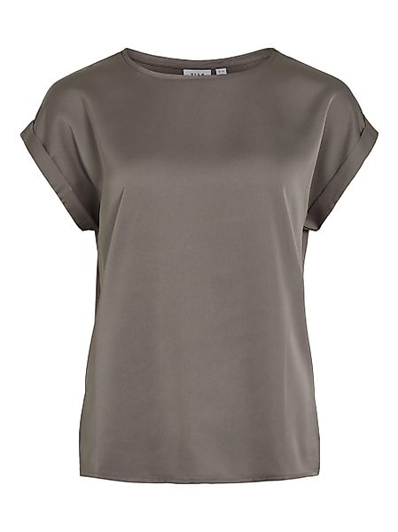 Vila Kurzarmbluse VIELLETTE S/S SATIN TOP günstig online kaufen