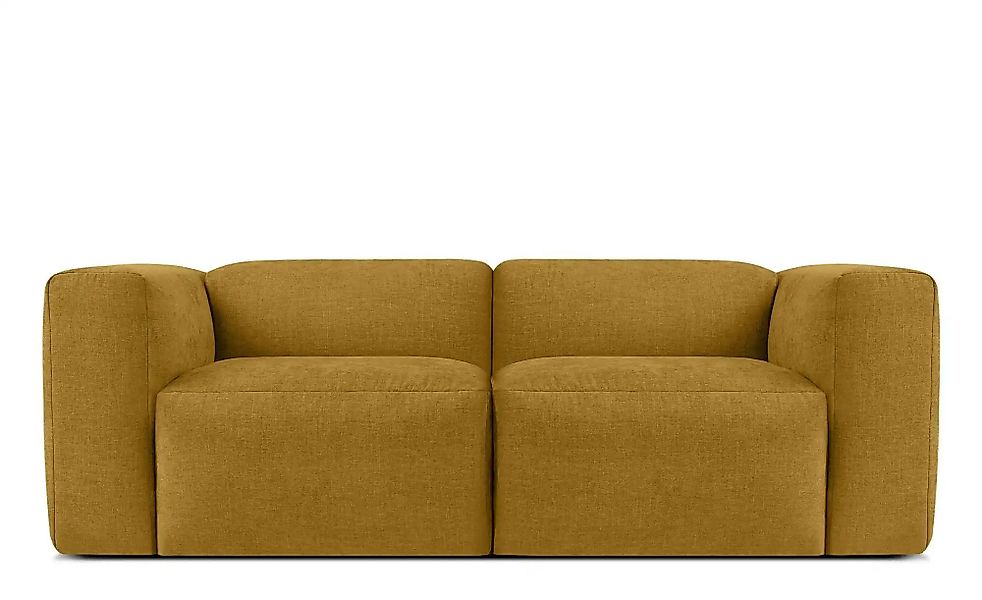 KONSIMO Einzelsofa  Buffo ¦ gelb ¦ Maße (cm): B: 210 H: 73 Polstermöbel > S günstig online kaufen