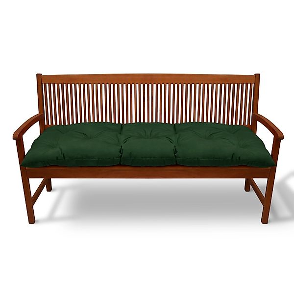 Beautissu Flair BR Bankauflage 100x50cm Dunkelgrün günstig online kaufen