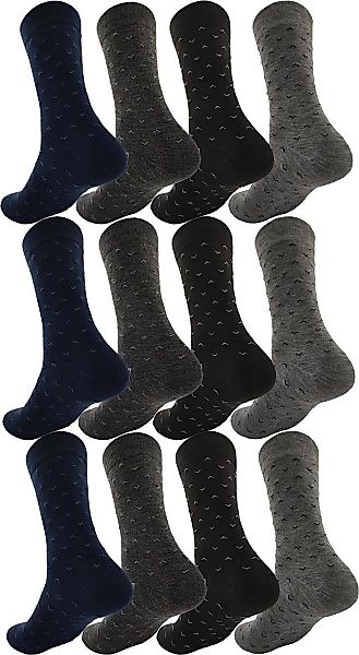 EloModa Basicsocken 12 Paar Herren Socken günstig online kaufen