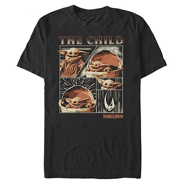 Star Wars - The Mandalorian - The Child Panel - Männer T-Shirt günstig online kaufen