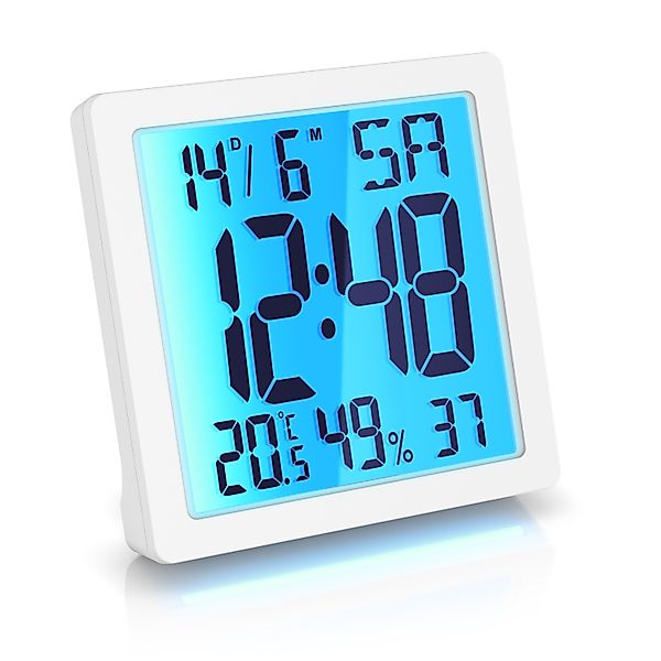 BEARWARE Wecker digital, Licht, Temperatur, Luftfeuchtigkeit, günstig online kaufen