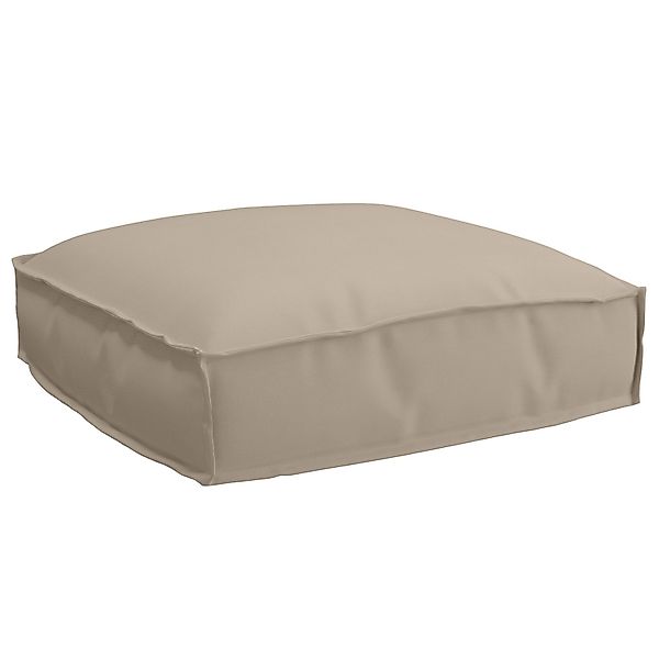 vidaXL Sitzauflage Paletten-Sitzkissen Taupe 50x50x12 cm günstig online kaufen
