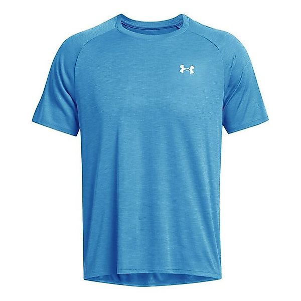 Under Armour® Kurzarmshirt UA TECH TEXTURED SS OBSIDIAN/GREEN ABYSS/HTR/BLA günstig online kaufen