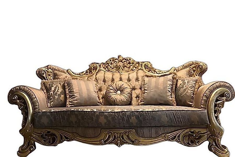 Xlmoebel Chesterfield-Sofa Chesterfield Barock Dreisitzer Couch Möbel Couch günstig online kaufen