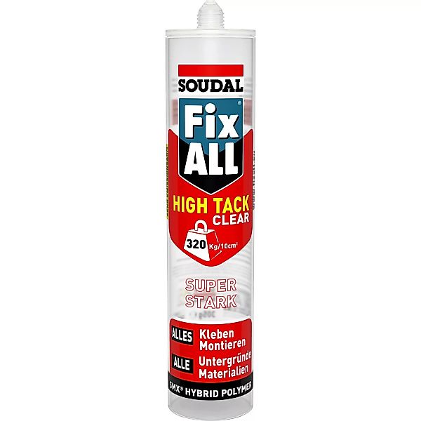 Fix All High Tack Clear Kraftkleber 305 g günstig online kaufen