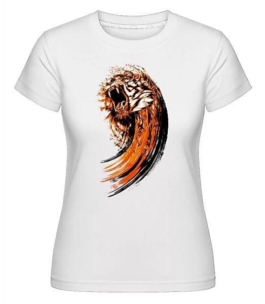 Brüllender Tiger · Shirtinator Frauen T-Shirt günstig online kaufen