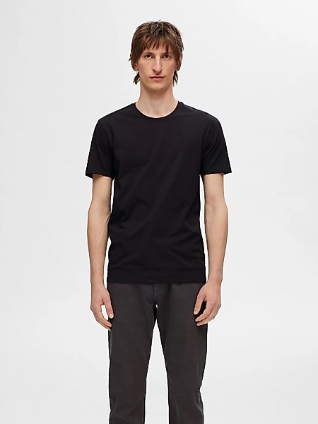 SELECTED HOMME T-Shirt SLHROLAND SS O-NECK günstig online kaufen