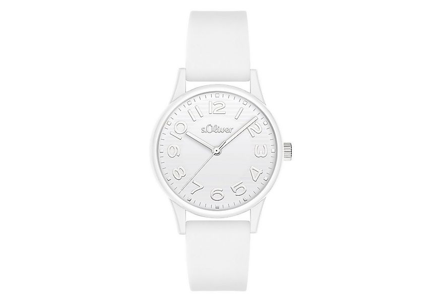 s.Oliver Quarzuhr sportlich und elegant Silikon günstig online kaufen