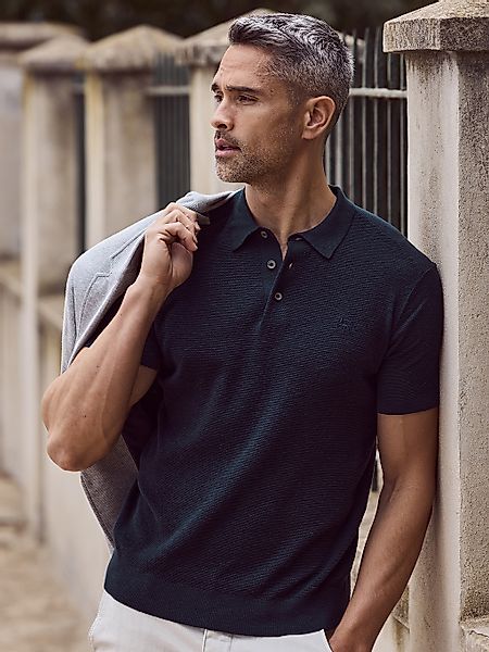 LERROS Poloshirt "Leichtes Sommer-Strick-Polo" günstig online kaufen