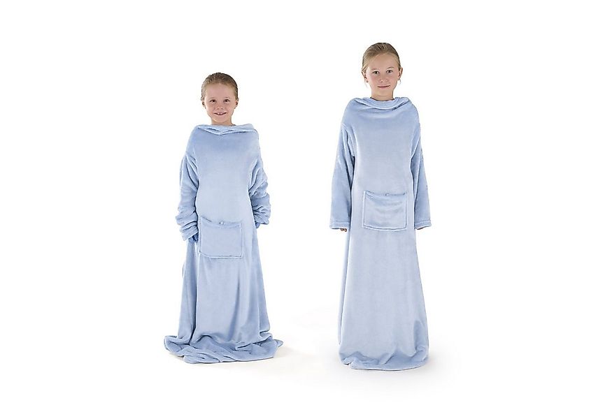 Kinderdecke Ärmeldecke Unisex Kuscheldecke flauschig mit Ärmeln, Blumtal, O günstig online kaufen