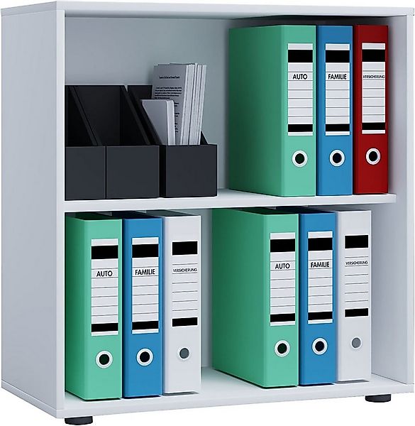 VCM Standregal Holz Büro Regal Bücher Ordner Aktenregal Lona 2f günstig online kaufen