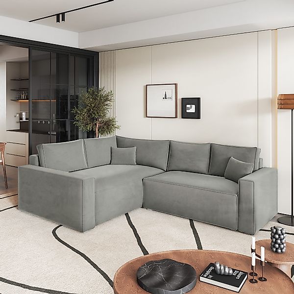 Masseno Ecksofa ERONIS mit Schlaffunktion L-Form, günstig online kaufen