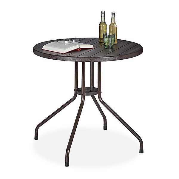 relaxdays Gartentisch rund günstig online kaufen