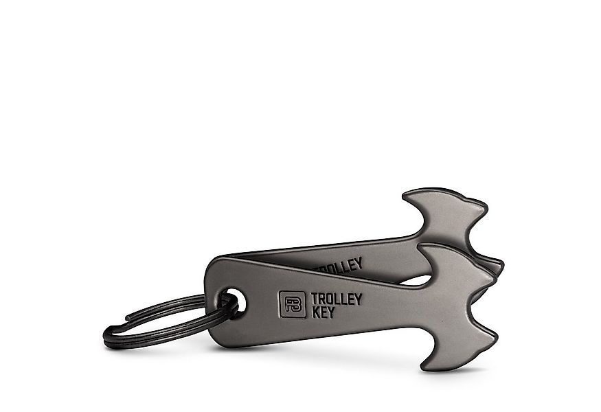 FABACH Schlüsselanhänger TrolleyKey Schwarz Einkaufswagenlöser - Einkaufswa günstig online kaufen