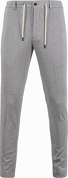 Suitable Pantalon Jersey Pied De Poule Grau - Größe 54 günstig online kaufen