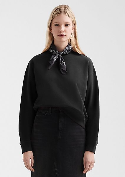 QS Sweatshirt Sweatshirt Sweatshirt im Boxy günstig online kaufen