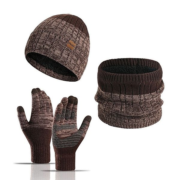 Bellaro Life Strickmütze Bommelmütze (Dreiteiliges Set günstig online kaufen