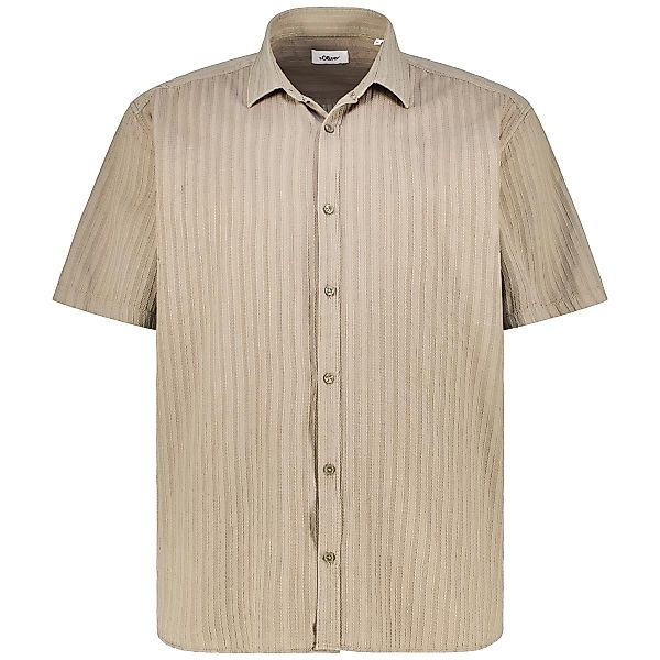 s.Oliver Freizeithemd aus Baumwolle Farbe grün Größe: 3XL günstig online kaufen
