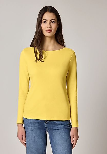 STREET ONE Langarmshirt mit U-Boot-Ausschnitt günstig online kaufen