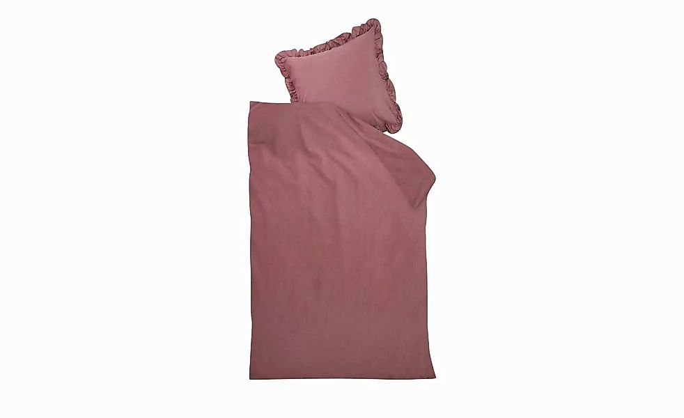 Beddinghouse Baumwoll-Bettwäsche  Flamboyant ¦ rot ¦ Maße (cm): B: 135 Bett günstig online kaufen