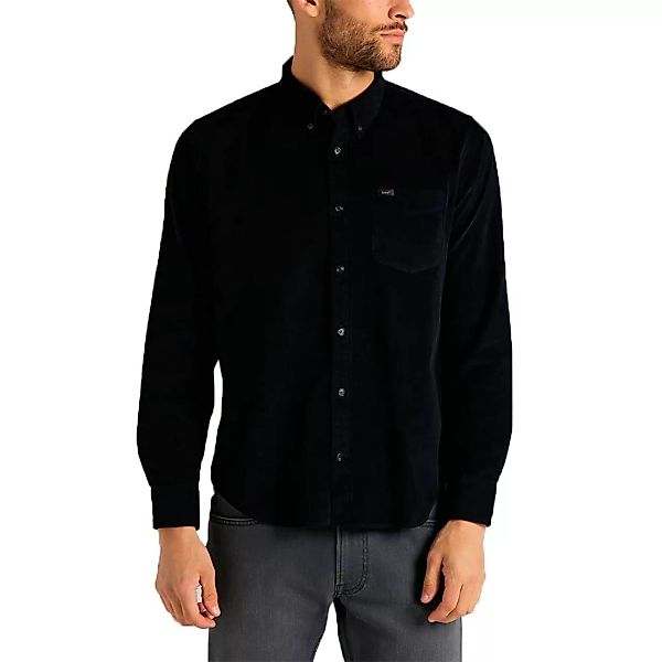 Lee Button Down L880mr01 Langarm-shirt M Black II günstig online kaufen
