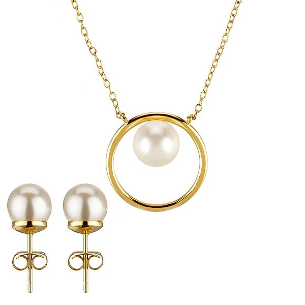 Miraval Schmuckset Miraval Halskette & Ohrstecker günstig online kaufen