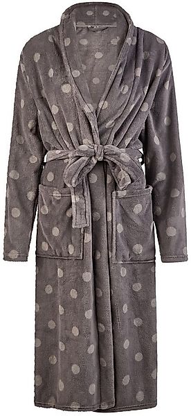 By Louise Damenbademantel Snug Winter, Polyester, Schalkragen, Gürtel günstig online kaufen