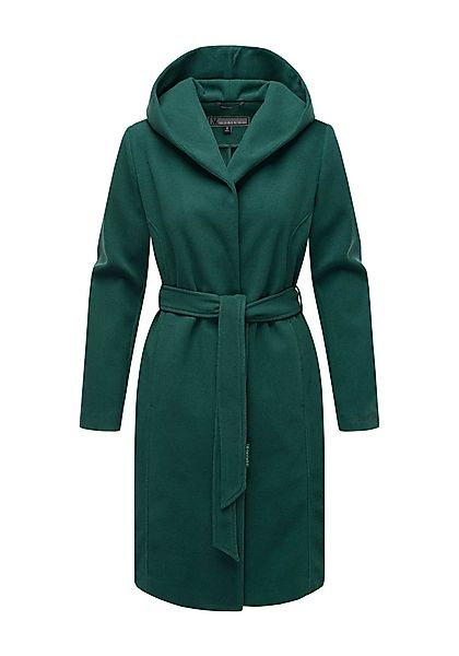 Marikoo Kurzmantel Kailii Eleganter Wickel Mantel günstig online kaufen