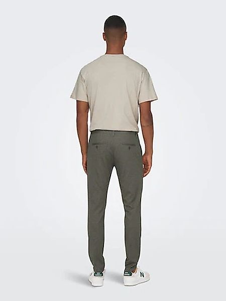 ONLY & SONS Chinohose "ONSMARK SLIM HERRINGBONE 2911 PANT NOOS" günstig online kaufen