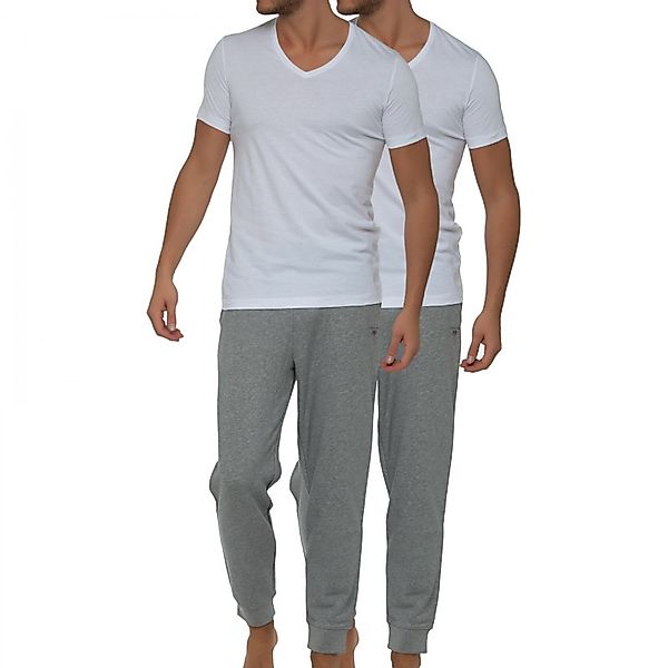 RAGMAN Kurzarmshirt T-Shirt DP rundhals Body Fit günstig online kaufen