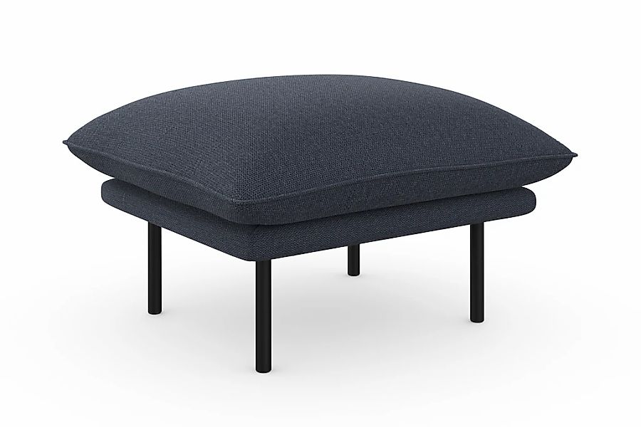 OTTO home Polsterhocker "Stine" Besonderes Design durch Kissenoptik und Ked günstig online kaufen